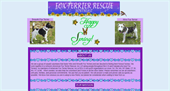 Desktop Screenshot of foxterrierrescue.info